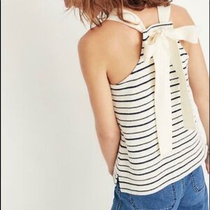 MADEWELL Bow Back Textured Tank
